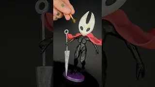 HICE a HORNET de HOLLOW KNIGHT SILKSONG #hollowknight #videogames #art #shorts #toys #manualidades