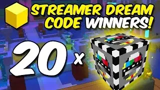 Streamer Dream Code WINNERS