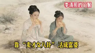李清照的丫鬟：跟着她改嫁又离婚，最后靠 “卖才女八卦” 活成富婆？#李清照 #历史故事 #历史人物 #历史那些事 #晚安历史