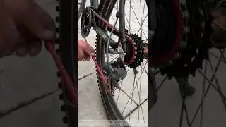 The main purpose of applying tape to a bicycle chain #automobile #bamboo1 #farmingtraditions