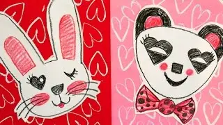 Valentine Animals: Panda!