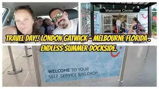 Travel Day | London Gatwick - Melbourne Florida | Tui | Universal's Endless Summer resort & Some!