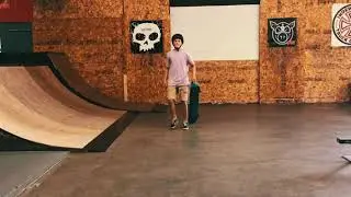 Shredding at Red Alert Skatepark