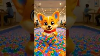 Corgi&rsquo;s EPIC Pool Makeover! Buys Orbeez and Turns His Pool Into a GIANT Ball Pit! 🐾💦 | #cute #dog