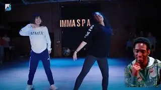 Bailey Sok and Kaycee Rice Sicko Mode Reaction