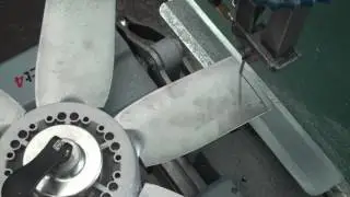 Corte de alabes de ventilador