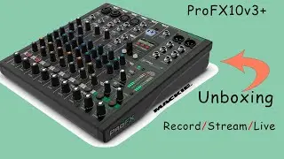 Mackie | ProFX10v3+ | Professional  Rec. Audio Mixer | #record