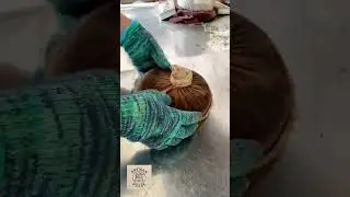 Traditional White Tea Cake Pressing Process #Artisan Pulse