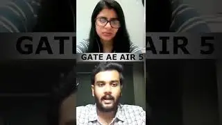 GATE Aerospace Engineering Topper On Why Gate Over Other Career Option #iit #btech #mtech #gateexam