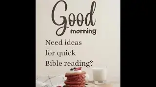 Free Printable Bible Reading Plans