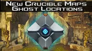 Destiny - Rise Of Iron New Maps Crucible 4 NEW Dead Ghosts Locations!