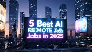 5 best AI #Jobs in 2025 #High Salary # Remote