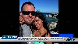 JOHN POULOS, CONVICTED OF THE FEMICIDE OF A DJ, ARRIVES AT TRAMAC&Uacute;A AND SHOWS RESISTANCE TO THE R...