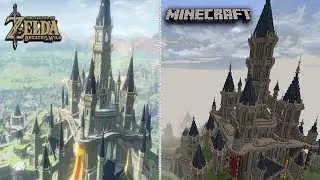 Breath of the Wild Hyrule Castle in Minecraft!