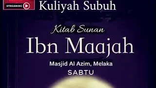 24/1/26. Sunan Ibnu Majah(2448-2449-2450) Umrah Tan'im