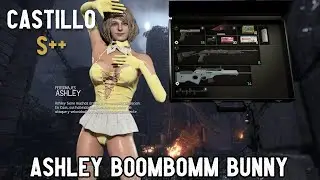 ASHLEY GRAHAM Boomboom Bunny The Castle S++ Rank (Mercenarios) Resident Evil 4 Remake 150 combo