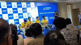 CSK's player Meet& Greet | CSK Fans meets with players | Astral Pipes #cskfans #csk #cskplayers