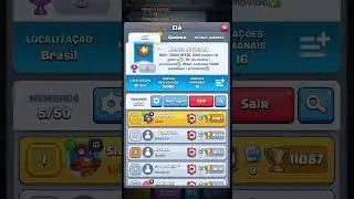 vamos l&aacute;, o melhor do mundo ser&aacute; n&oacute;s#games #clah #cl&atilde;s #Cr #clashroyale #hashtag #letsgo