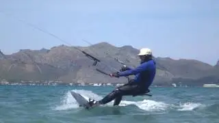 kitesurfen mallorca wind kitekurse mallorca in July  kiten lernen mallorca