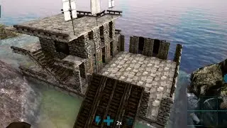ARK Ragnorok Game Play 🎯 / Part-9 / Building Raft 🏘️/
