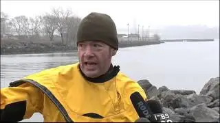 Swimming the Newtown Creek in New York City