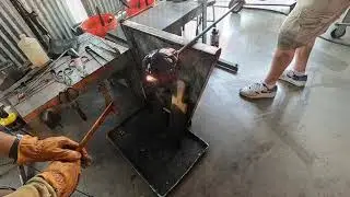 Gallery and hot shop tour: Flame Run Glass Louisville KY