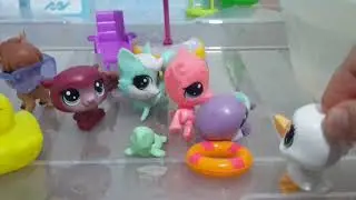 Minişler yüzme dersinde 2. Bölüm 🐟⛲🌊