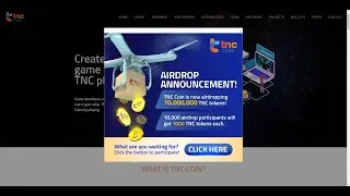 1000 TNC Coin Airdrop | Worth 260$ According to current value.