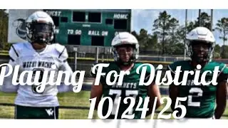 Weeki Wachee HS. FL. Playing For District Championship 10/24/25
