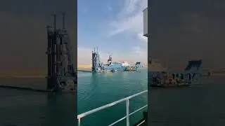 Suez canal offshore boat #shorts_video
