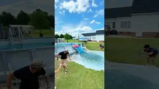 They Ruined My Pool Prank BTS