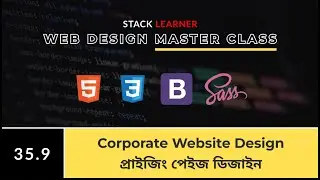 35.9 Corporate Website Design With Bootstrap 5 - Pricing Page Design | Stack Learner