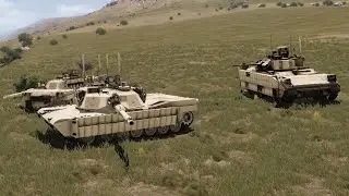 現代主力戦車vs第二次世界大戦期対戦車歩兵100人【Arma3】
