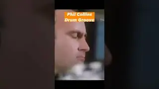 Phil Collins Cool Drum Groove in Studio - #philcollins #drums #music #shorts
