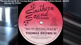 Thomas Brown III - No Turning Back (Long Version) (1986)