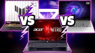 Acer Nitro V15 vs Lenovo LOQ vs ASUS TUF F16 — Qual Gamer Vale Mais?