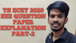 TS ECET 2020 EEE QUESTION PAPER EXPLANATION PART-02