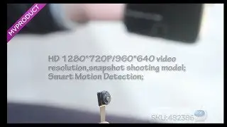DX:ENKLOV 1080P Mini Wi-Fi Camera with Built-in Lithium Battery
