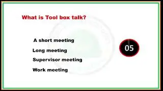 What is a tool box talk | What is TBT #youtubeshorts #safetytips #treanding #safetyawareness
