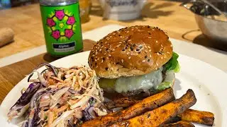 ASMR Smash Burger 🍔