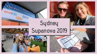 SUPANOVA SYDNEY 2019 Vlog | Meeting Authors, Buying books.