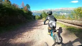 Amazing Day Mountain Biking in Flumserberg Tannenheim! Swiss Alps Adventure.🇨🇭