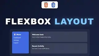 CSS Flexbox Layout Tutorial | HTML & CSS for Beginners