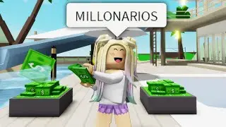 CREAMOS UNA CIUDAD SOLO PARA MILLONARIOS EN BROOKHAVEN ROBLOX