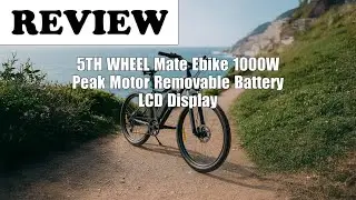 5TH WHEEL Mate Electric Bike Review: 1000W Peak Motor, 468Wh Battery, LCD Display - 2025