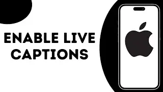 How to enable live captions on iPhone ?