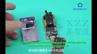 Use XZZ U2 Charging EEPROM IC Read/Write Tool and CH341A Programmer for iPhone 15 Pro/16PM Repair