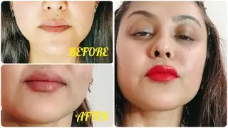 How to Fake Big Lips using Lip Plumper!Hindi Vlog|This One REALLY WORKS OMG! #indianinusa #beauty