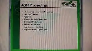 2014 ZENN AGM Part 1