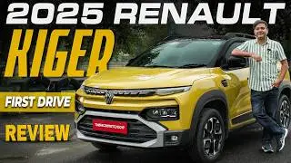 2025 Renault Kiger First Drive Review | Design, Features, Space, Performance  & More | Times Drive
